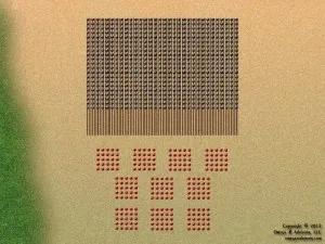 The Romans demonstrate the power when we train brain to see smaller parts.