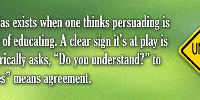 When more information and education don't persuade