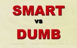 What is going on in the SMART goals versus DUMB goals debate?