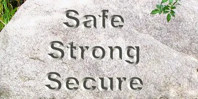 Safe Strong Secure Words