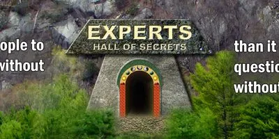 Most Blasphemous Secret About Experts