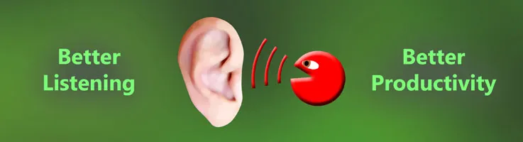 Improving customer service productivity by listening better.