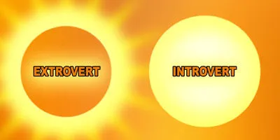 Extroverts and introverts dealing with fame.