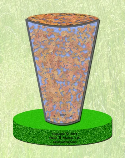 We can apply the intuition defintion to see the relationship between intuition and cognition using a glass filled with sand and water.