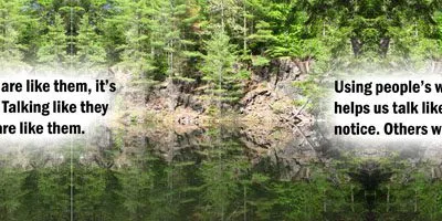 Influencing Others By Talking Like They Talk