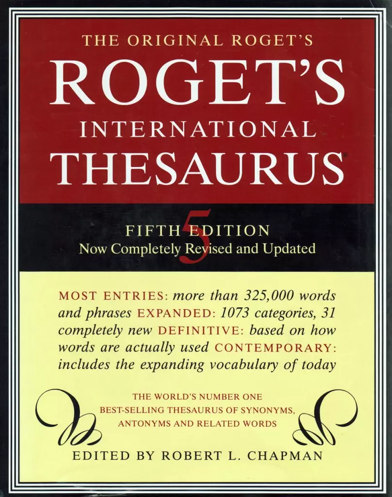 Roget's Thesaurus is the most influential secret book.