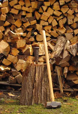 Wood splitting teaches us about the thinking that lives at the crossroads of different views.