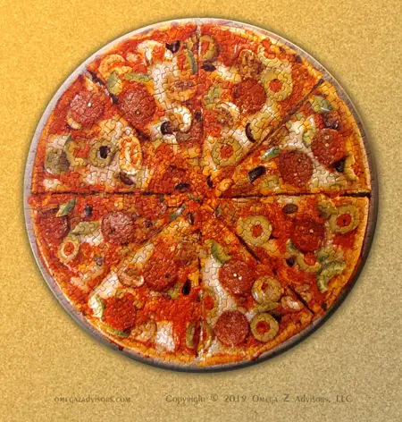 Pizza is an example where eating as a social activity becomes a team building one.