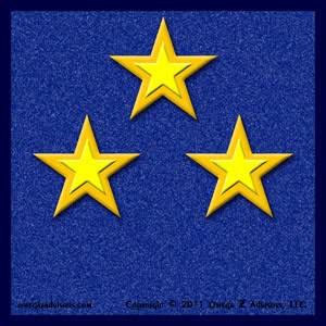 3 Gold Stars