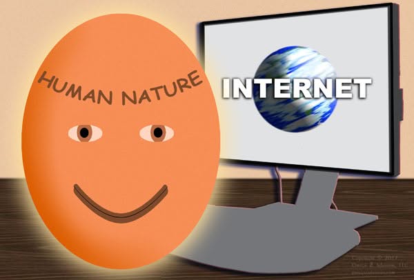 The future of the internet is not a technical challenge but rather a human one.