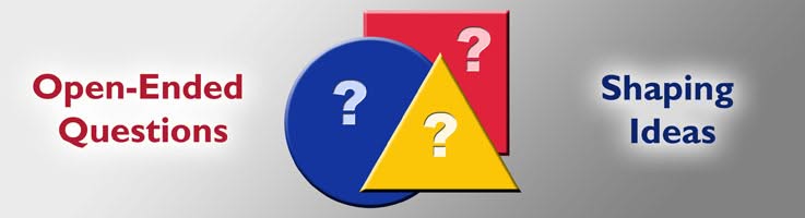 Examples of shaping people's ideas with questions