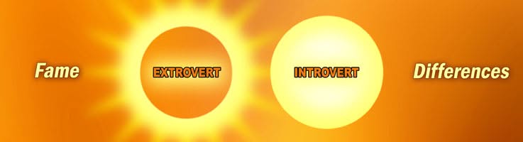 Extroverts and introverts dealing with fame.